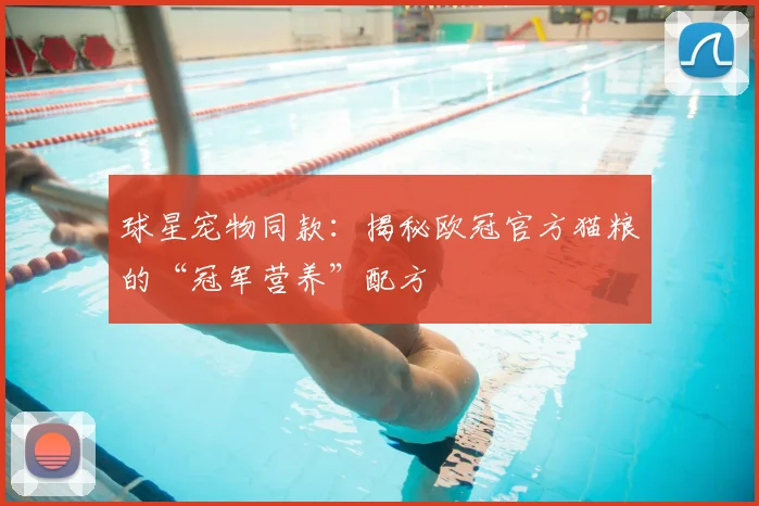 球星宠物同款：揭秘欧冠官方猫粮的“冠军营养”配方